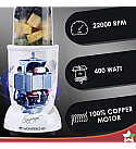 Nutri-blend Juicer, Mixer, Grinder, Smoothie Maker & Chopper | Complete Kitchen Machine | 22000 RPM Blender, Chopper, Juicer | 400W 100% Full Copper Motor | SS Blades | 4 Unbreakable Jars | 2 Years Warranty | Recipe Book By Chef Sanjeev Kapoor | White